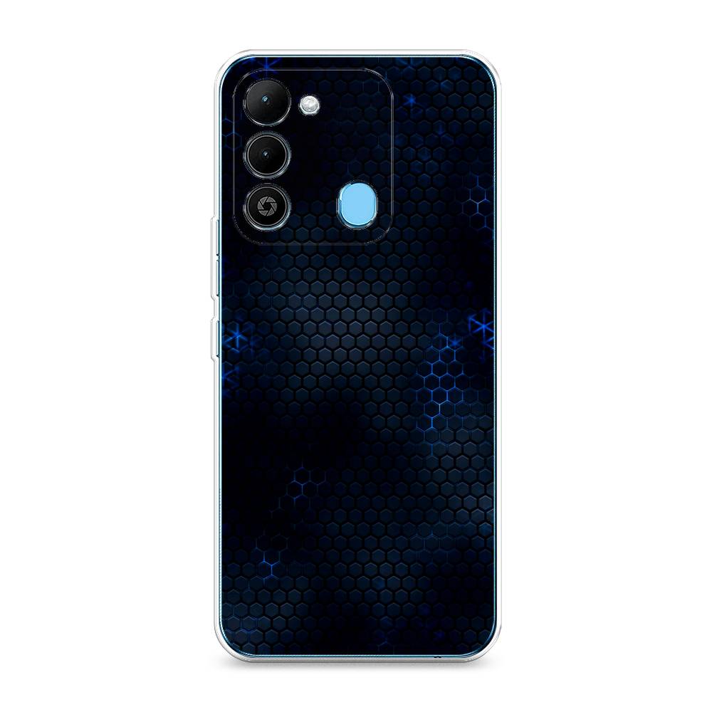 

Чехол Awog "Фон соты синие" на Tecno Spark 9 / Техно Спарк 9, 302850-3