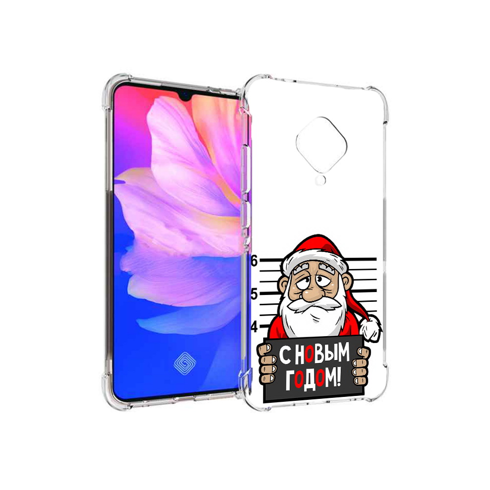 

Чехол MyPads Tocco для Vivo V17 ДМ с новым годом заключенный (PT147343.378.59), Прозрачный, Tocco