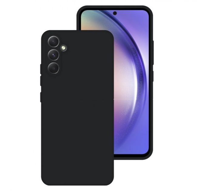 

Чехол для Samsung A34 черный, силикон (IS004638)