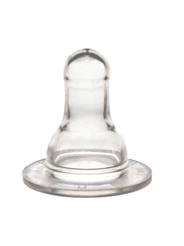 Соска Мой Малыш силикон круглая сред отв шир гор ребр жест 0+