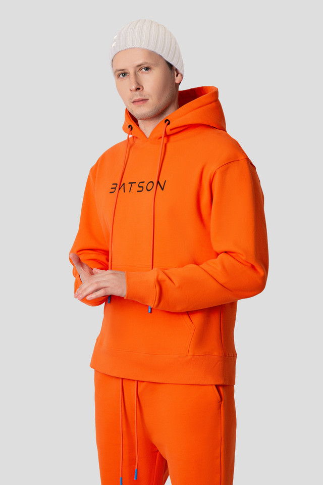 

Худи мужское BATSON QR EVERY UNI оранжевое M, Оранжевый, QR EVERY UNI