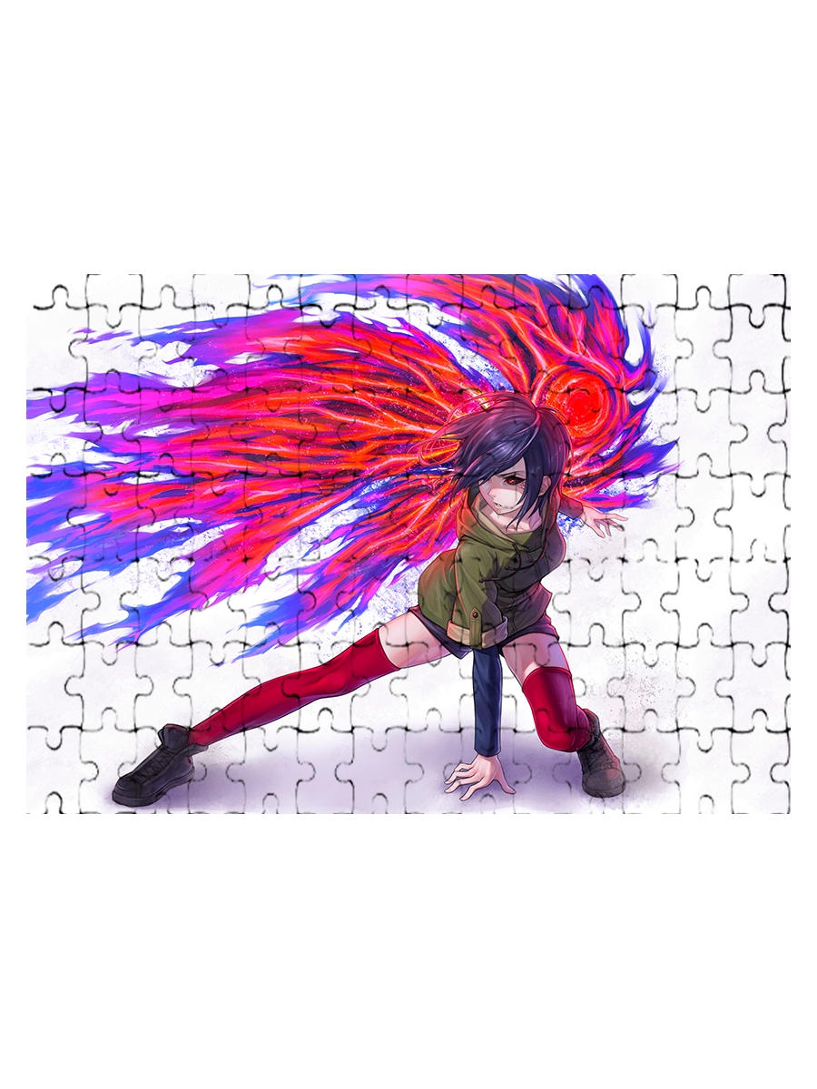 

Магнитный пазл Drabs Аниме Токийский гуль Тоука 120дет 24958484, Магнитный пазл на холодильник 32