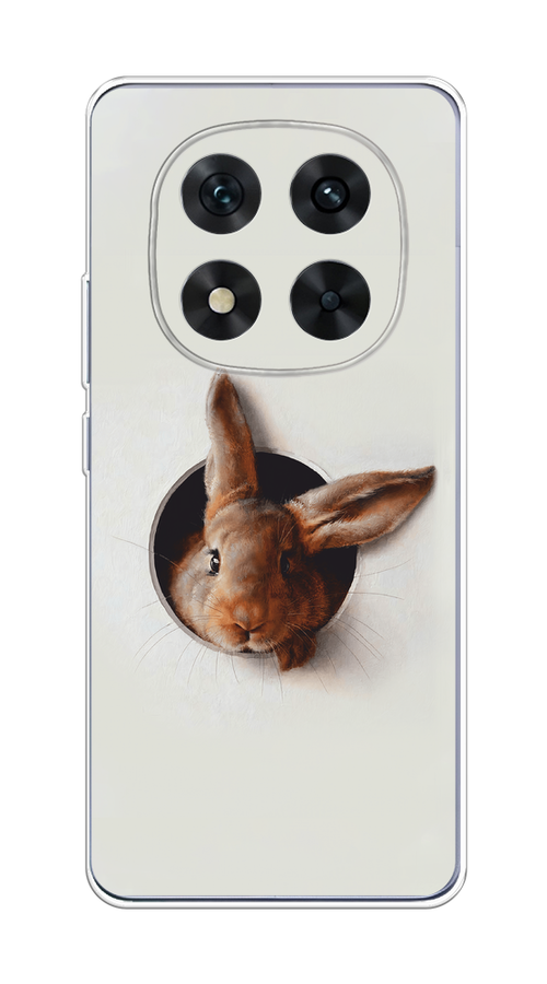 

Чехол на Xiaomi Redmi Note 14 Pro 5G Любопытный кролик, Серый;коричневый, 323950-1