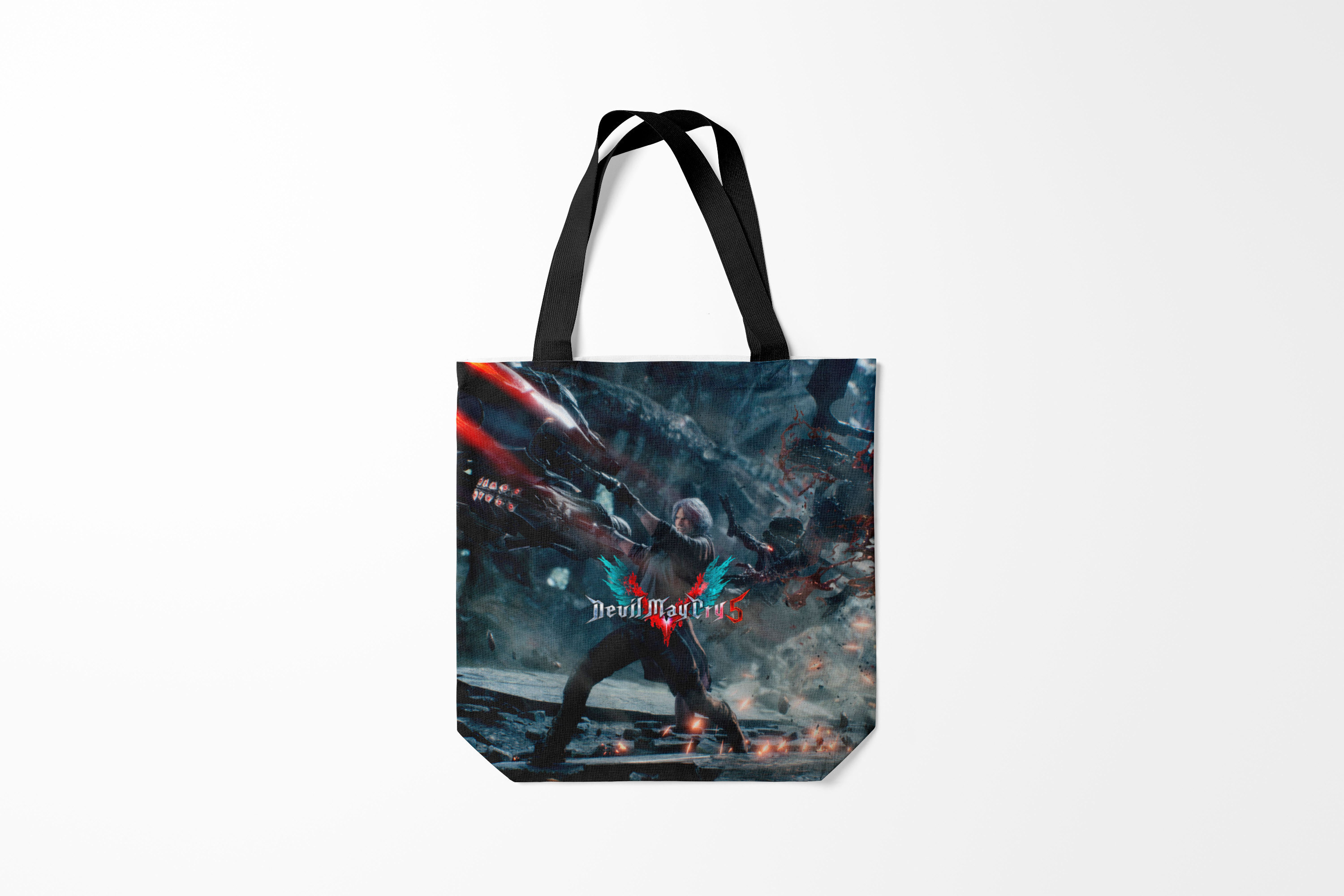 

Сумка шoппер унисекс Burnettie Разные игры DMC5, разноцветный, Разные игры DMC5