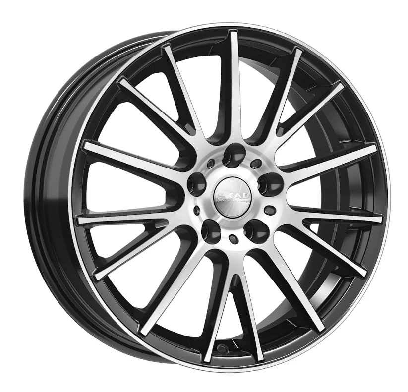 

Колесный диск 6,5x17/5x114,3 ET40 D66,1 Дубай (КЛ315) Алмаз, Черный