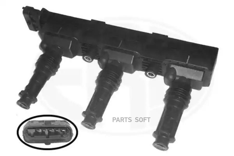 

880125-ERA_катушка зажигания! Opel Agila/Corsa 1.0 03>
