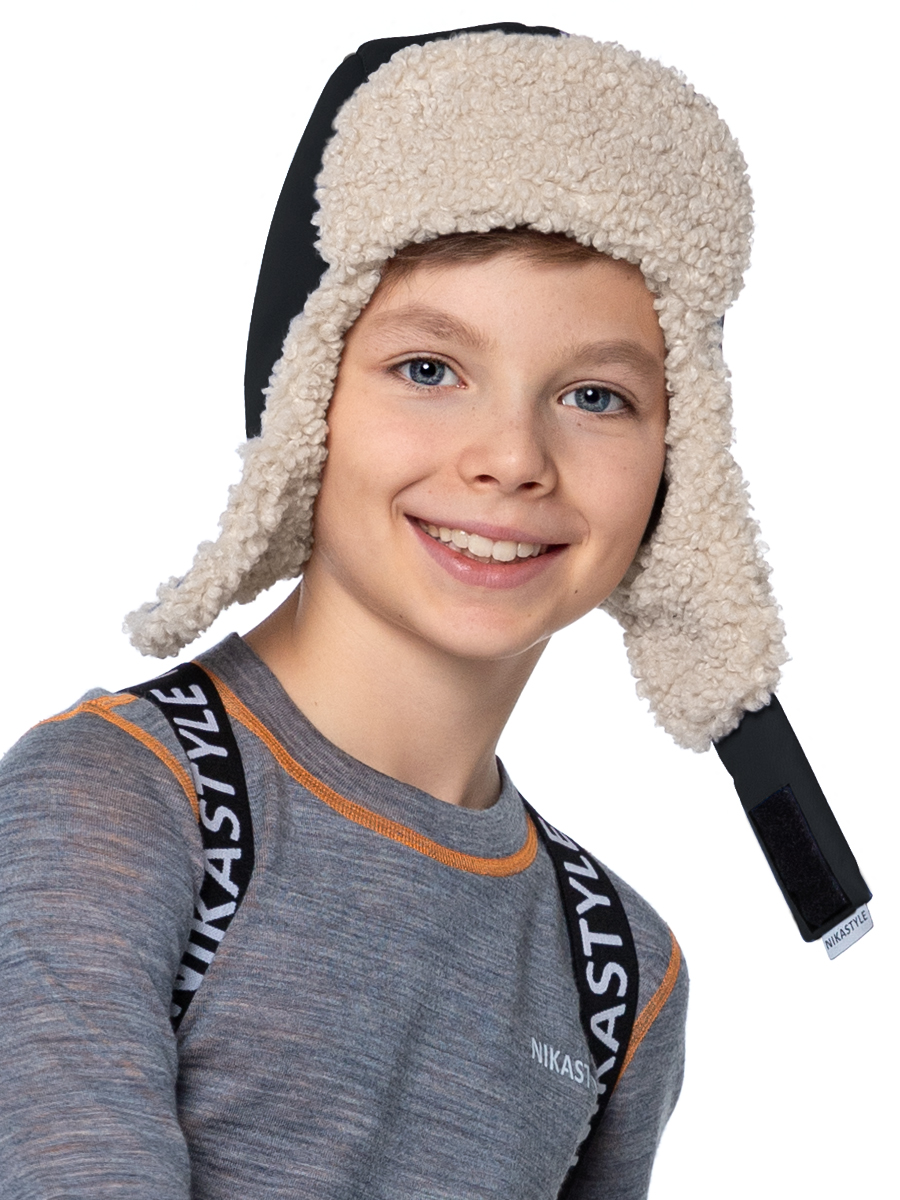 

Шапка детская NIKASTYLE 11з16324, черный, 50-52, 11з16324