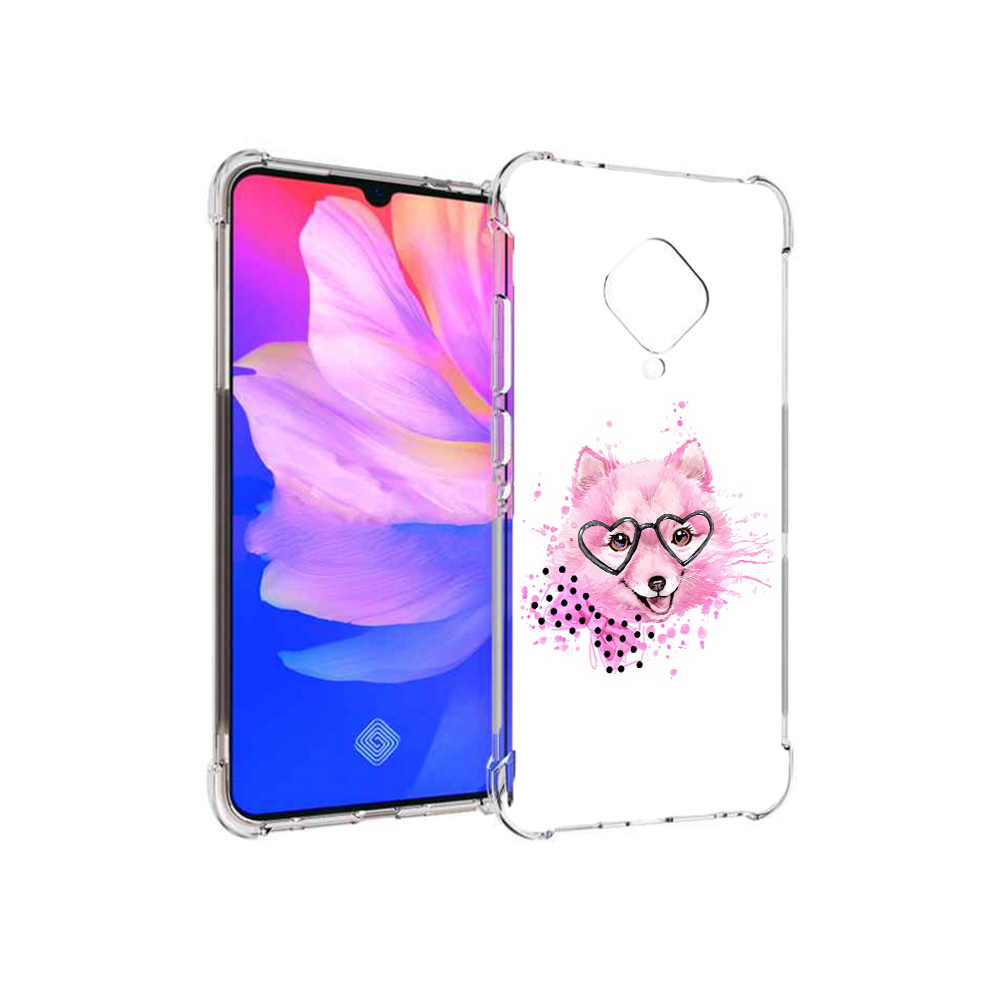 

Чехол MyPads Tocco для Vivo V17 розовый волченок (PT147343.378.585), Прозрачный, Tocco