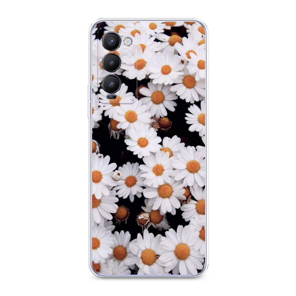 

Чехол Awog на Tecno Camon 18/18T "Ромашковое поле", Разноцветный, 300950-4