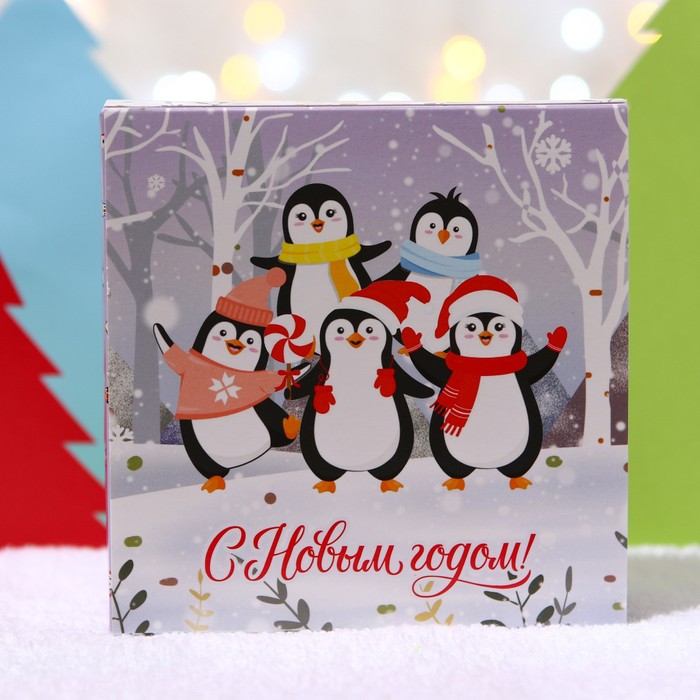 

Новогодний набор бомбочек для ванн Пингвины 4 шт., 40 г