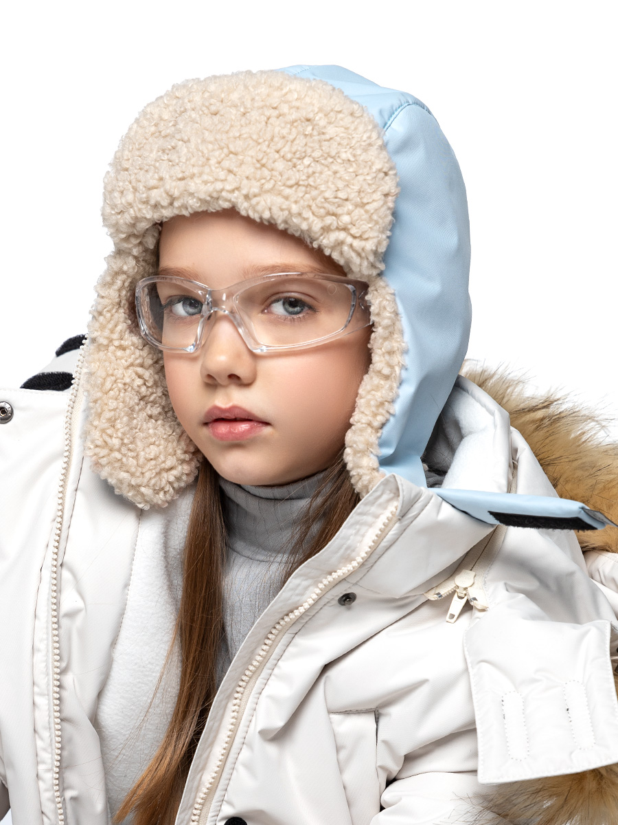 

Шапка детская NIKASTYLE 11з16324, лед, 50-52, Голубой, 11з16324