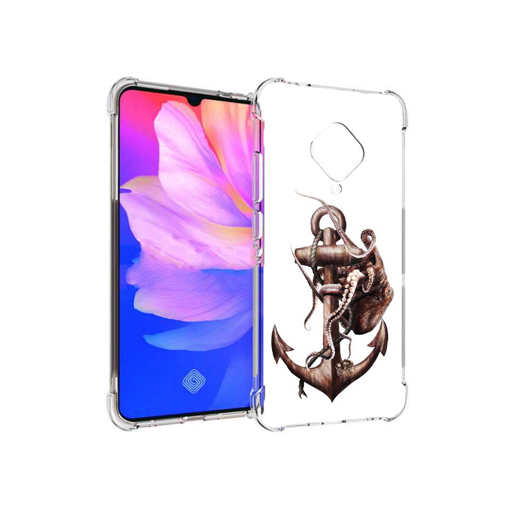 

Чехол MyPads Tocco для Vivo V17 ржавый якорь (PT147343.378.579), Прозрачный, Tocco