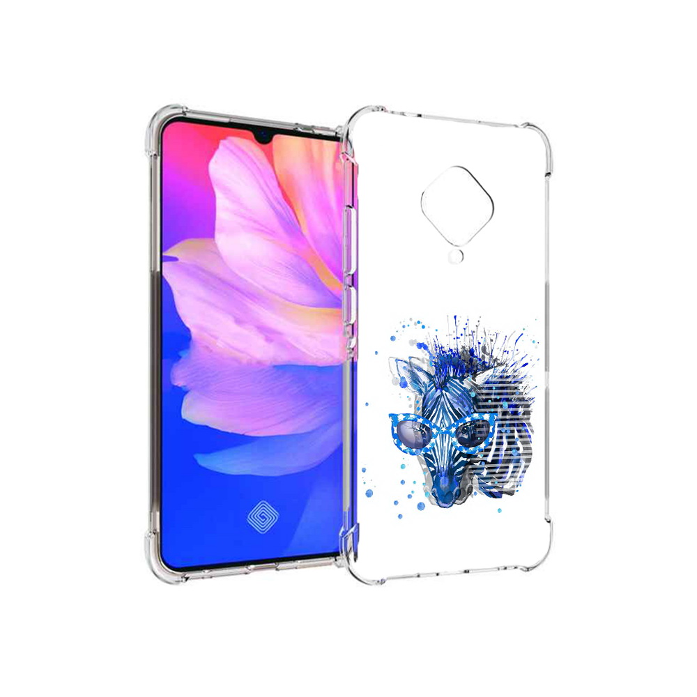 

Чехол MyPads Tocco для Vivo V17 расплывчатая зебра (PT147343.378.577), Прозрачный, Tocco