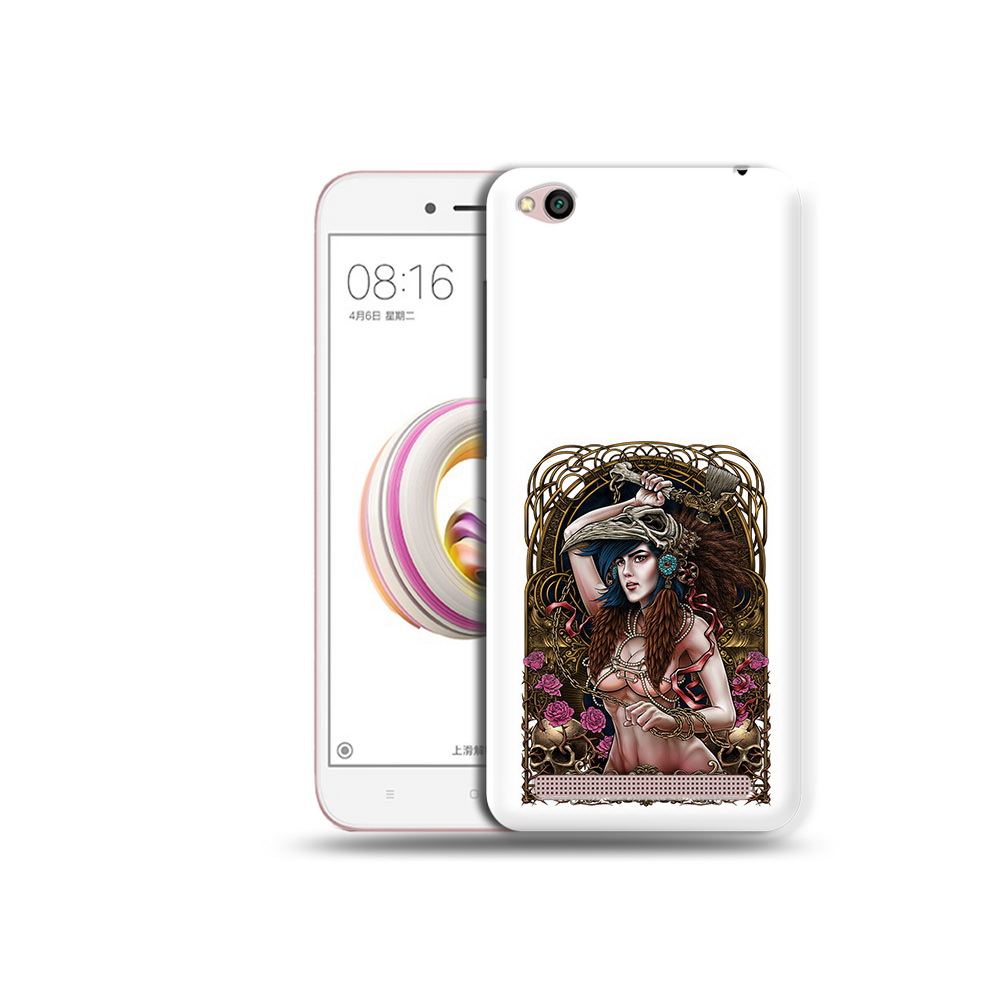 

Чехол MyPads Tocco для Xiaomi Redmi 5A красивая девушка рисунок (PT227197.319.407), Прозрачный, Tocco