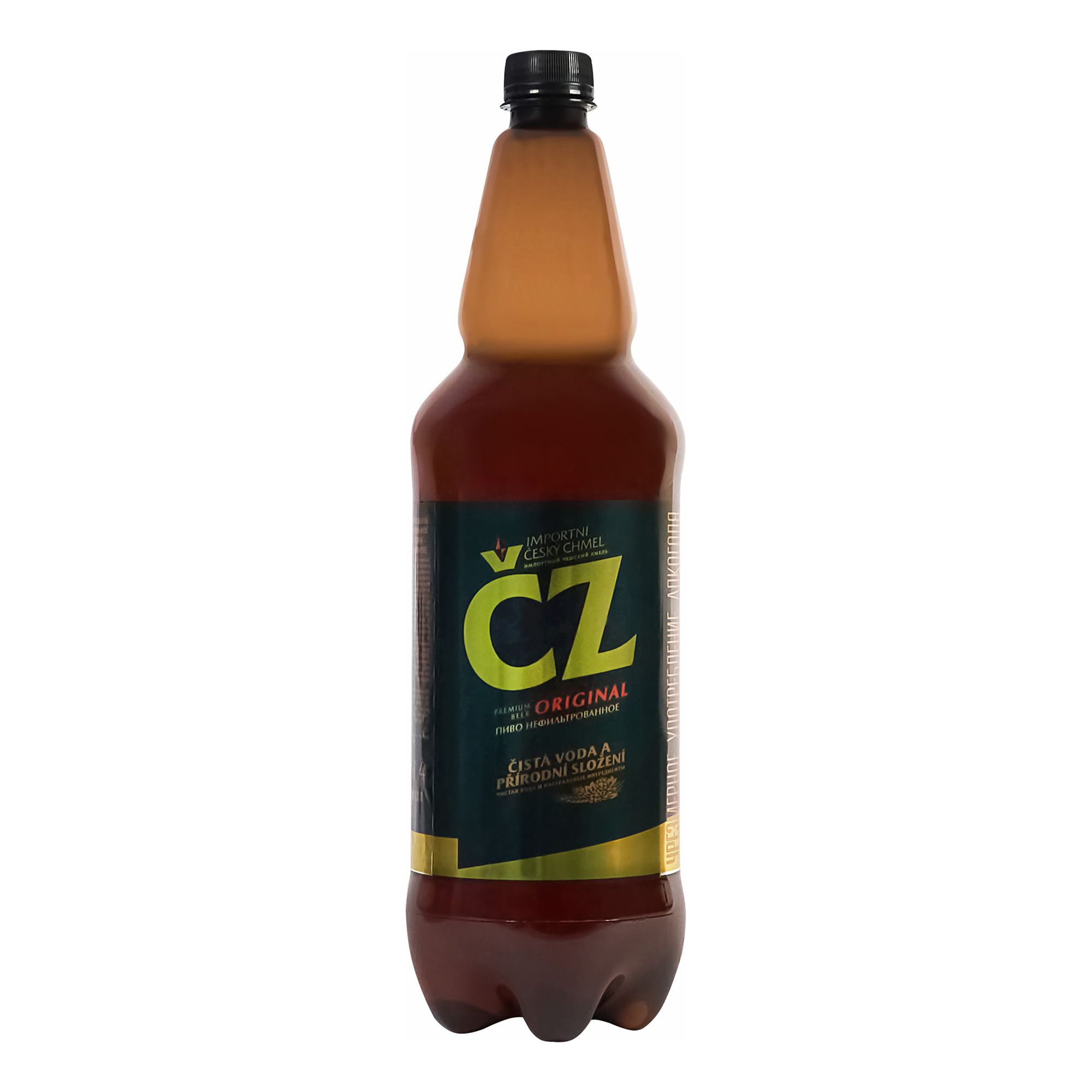 

Пиво CZ Original светлое нефильтрованное 4,2% 1,2 л