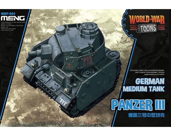 

Сборная модель Meng German Medium Tank Panzer III WWT-005