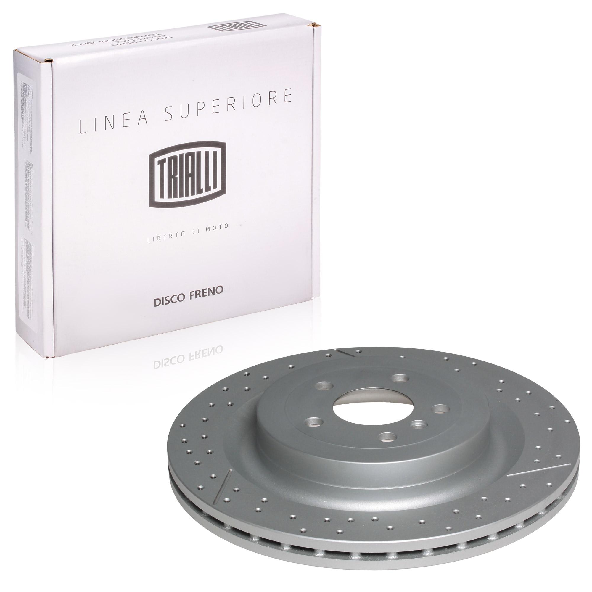 фото Диск тормозной задний trialli df 1552s