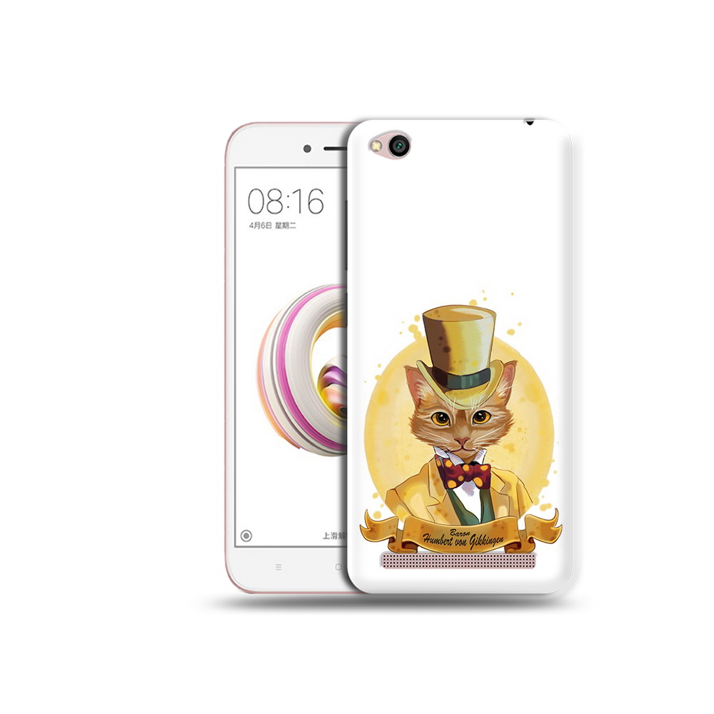 

Чехол MyPads Tocco для Xiaomi Redmi 5A кот юрист (PT227197.319.401), Прозрачный, Tocco