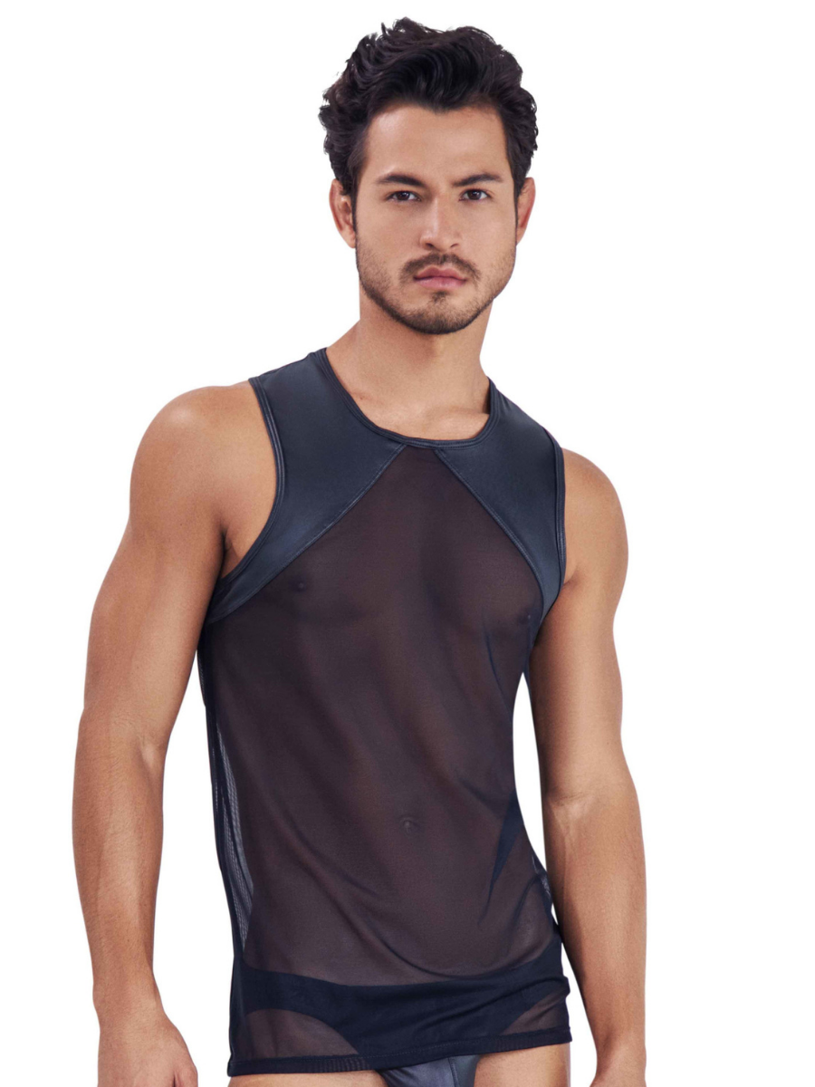

Майка мужская Clever Masculine Underwear 1420 черная L, Черный, 1420