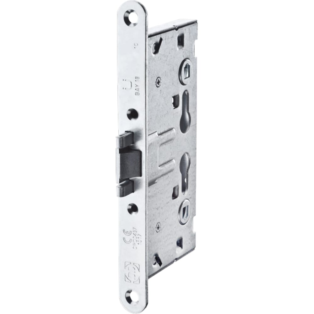 Doorlock Корпус огнестойкого замка DL 1739/65mm PZ ZN front 24x235, DIN, симметр 75401