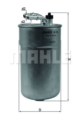 

Фильтр топливный KNECHT KL 792