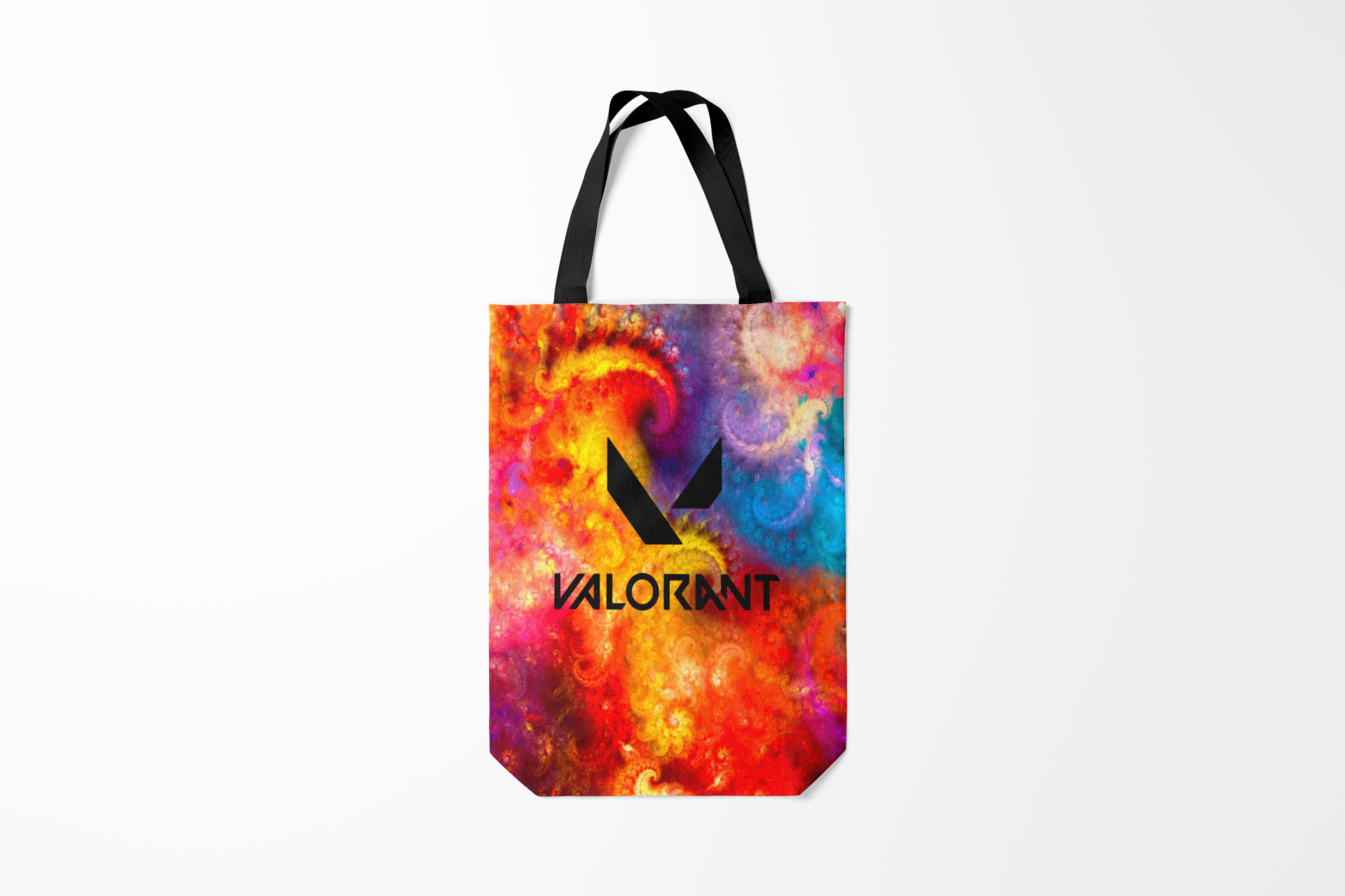 

Сумка шoппер унисекс Burnettie Игры Valorant Riot, красный, Игры Valorant Riot