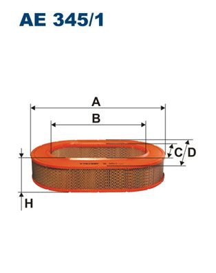 

Фильтр воздушный FILTRON AE3451