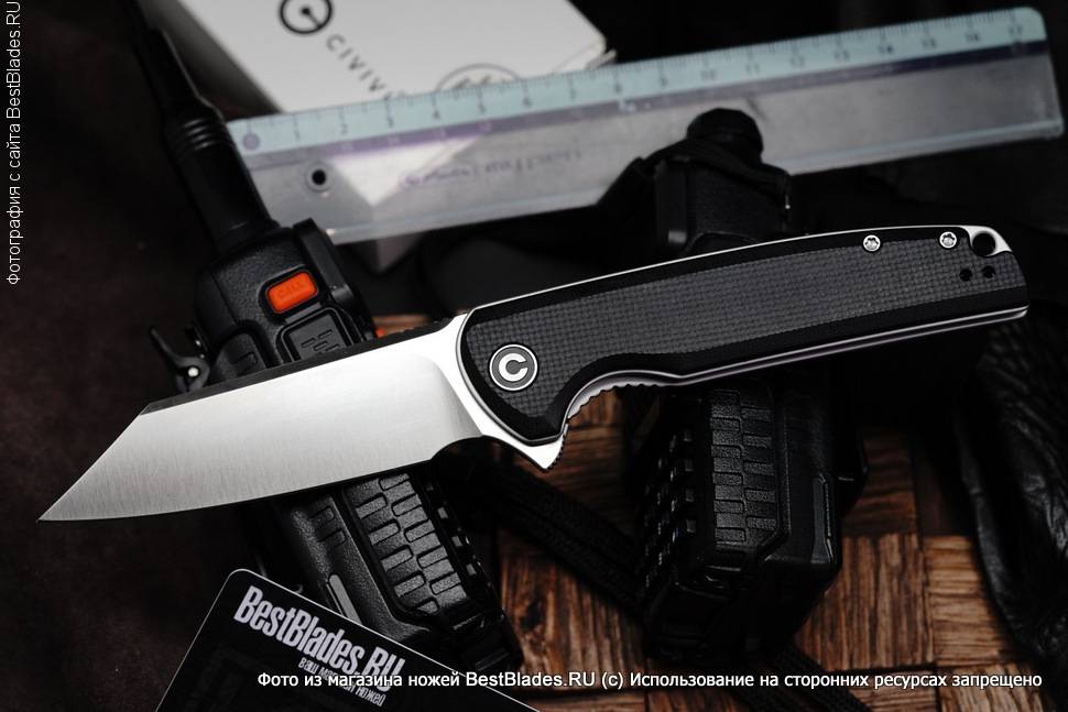 

Складной нож Civivi Brigand C909C, Черный, Brigand