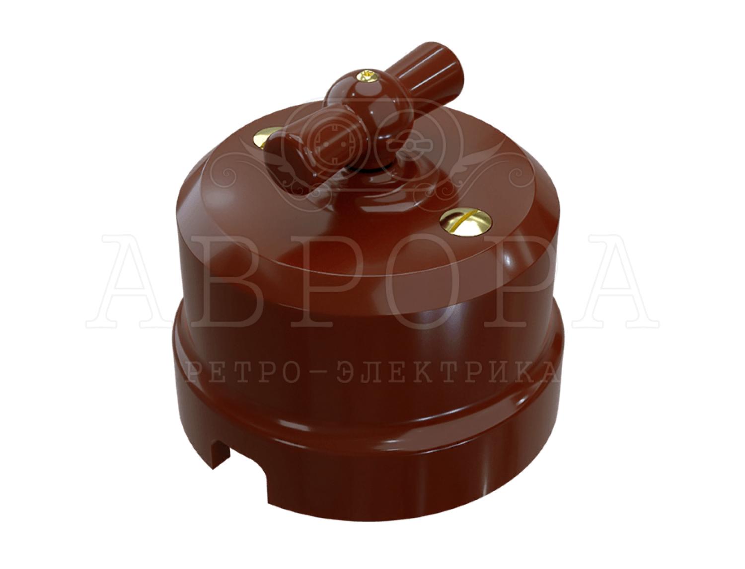

Выключатель ТМ МЕЗОНИНЪ Аврора 1-2 клавиши коричневый GE70403-04