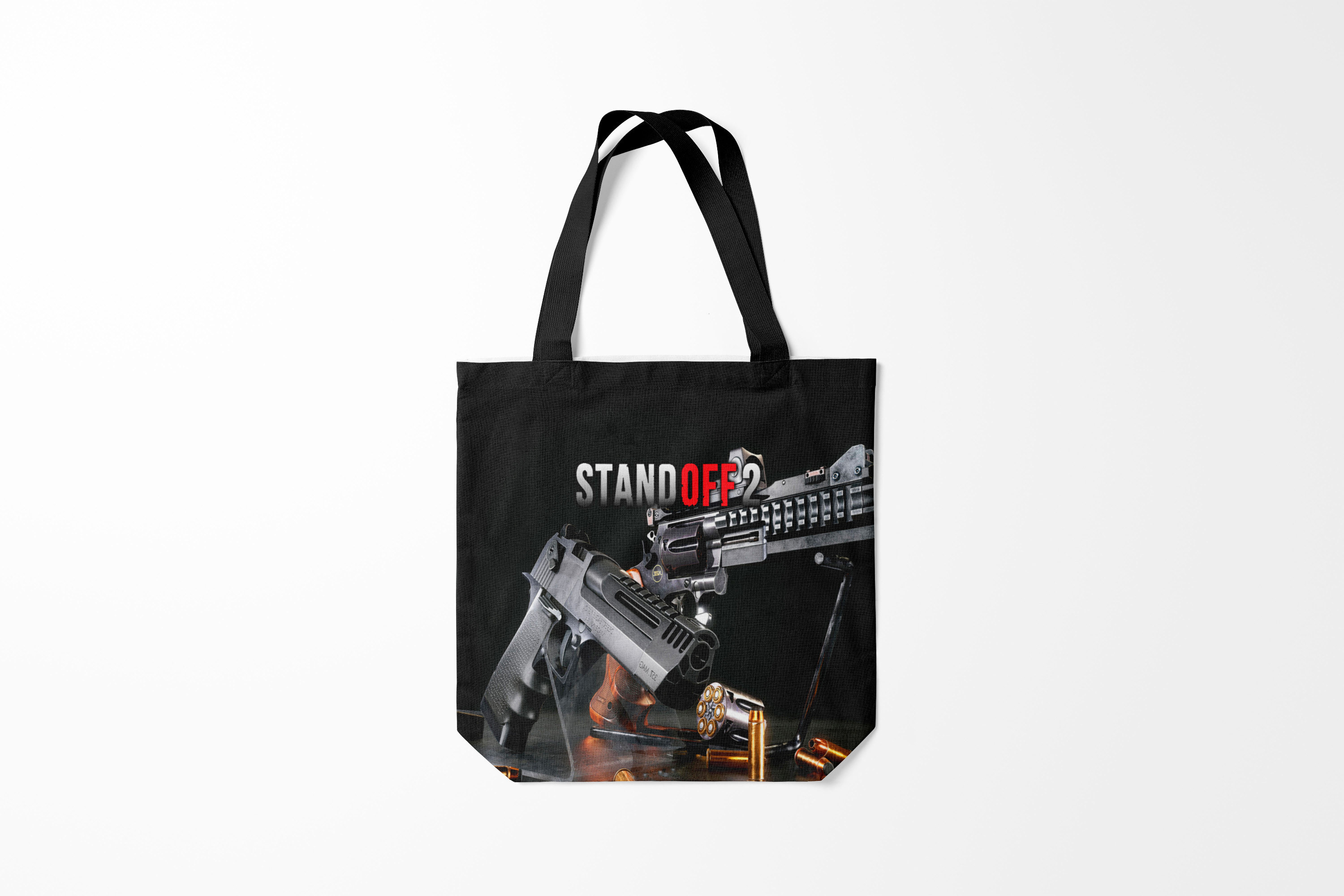 

Сумка шoппер унисекс Burnettie Игры Standoff 2, черный, Игры Standoff 2
