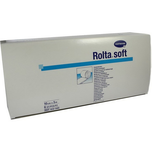 

Бинт синтетический подкладочный Hartmann Rolta soft 10x300 см 6 шт.