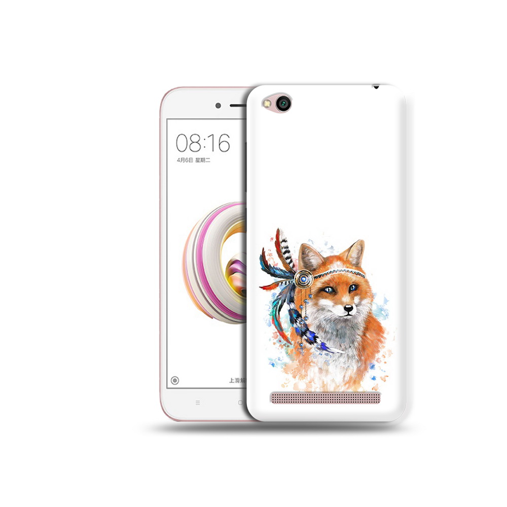 

Чехол MyPads Tocco для Xiaomi Redmi 5A инду лиса (PT227197.319.377), Прозрачный, Tocco