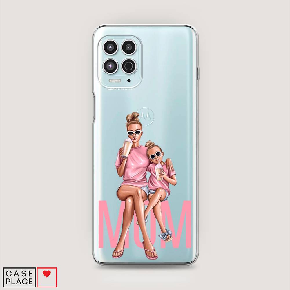 

Чехол Awog на Motorola Moto G100 "Lovely mom", Разноцветный, 241650-7