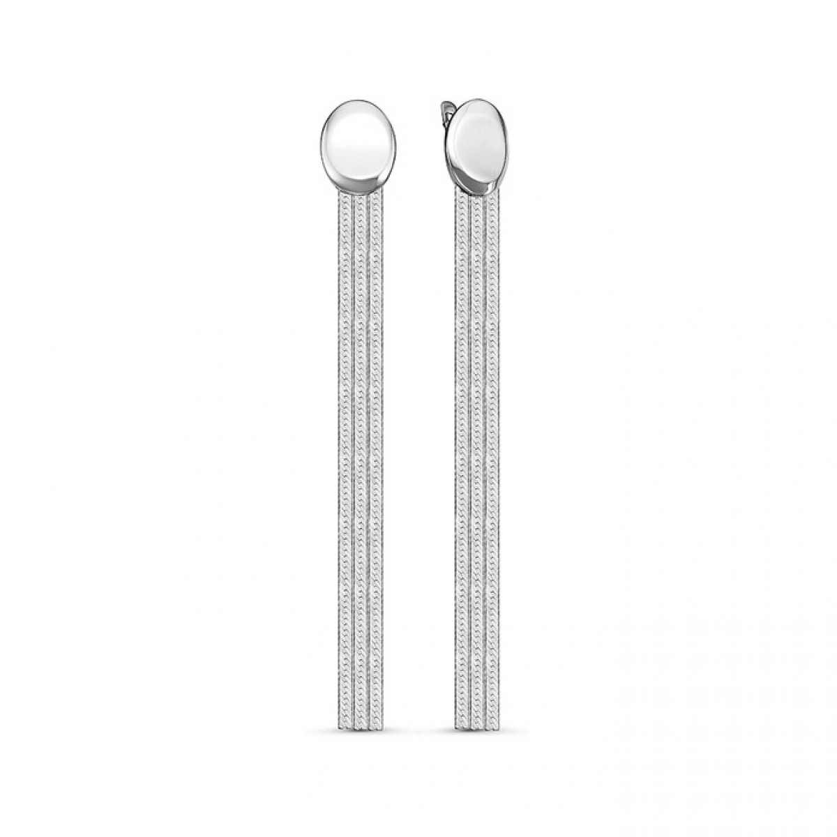 

Серьги из серебра Delta jewelry С221640, с221640