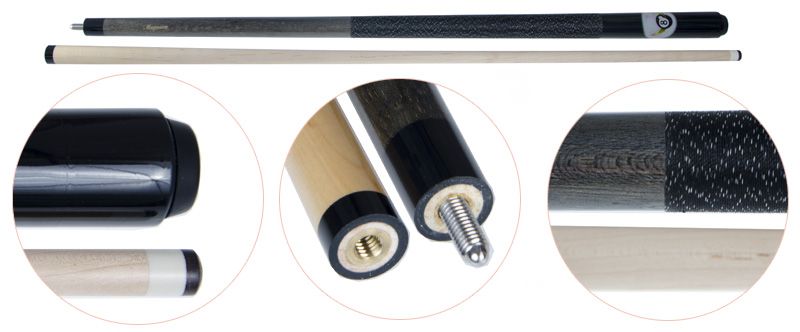 

Classic Кий для русского бильярда 2-pc «Magnum» (черный), 2-pc «Magnum» (черный)