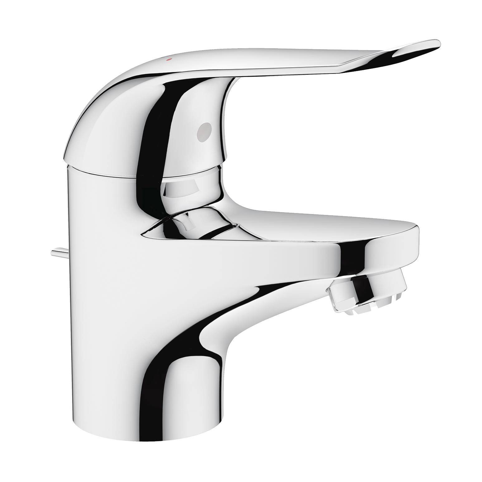 фото Смеситель для раковины grohe euroeco special с донным клапаном, хром (32764000)