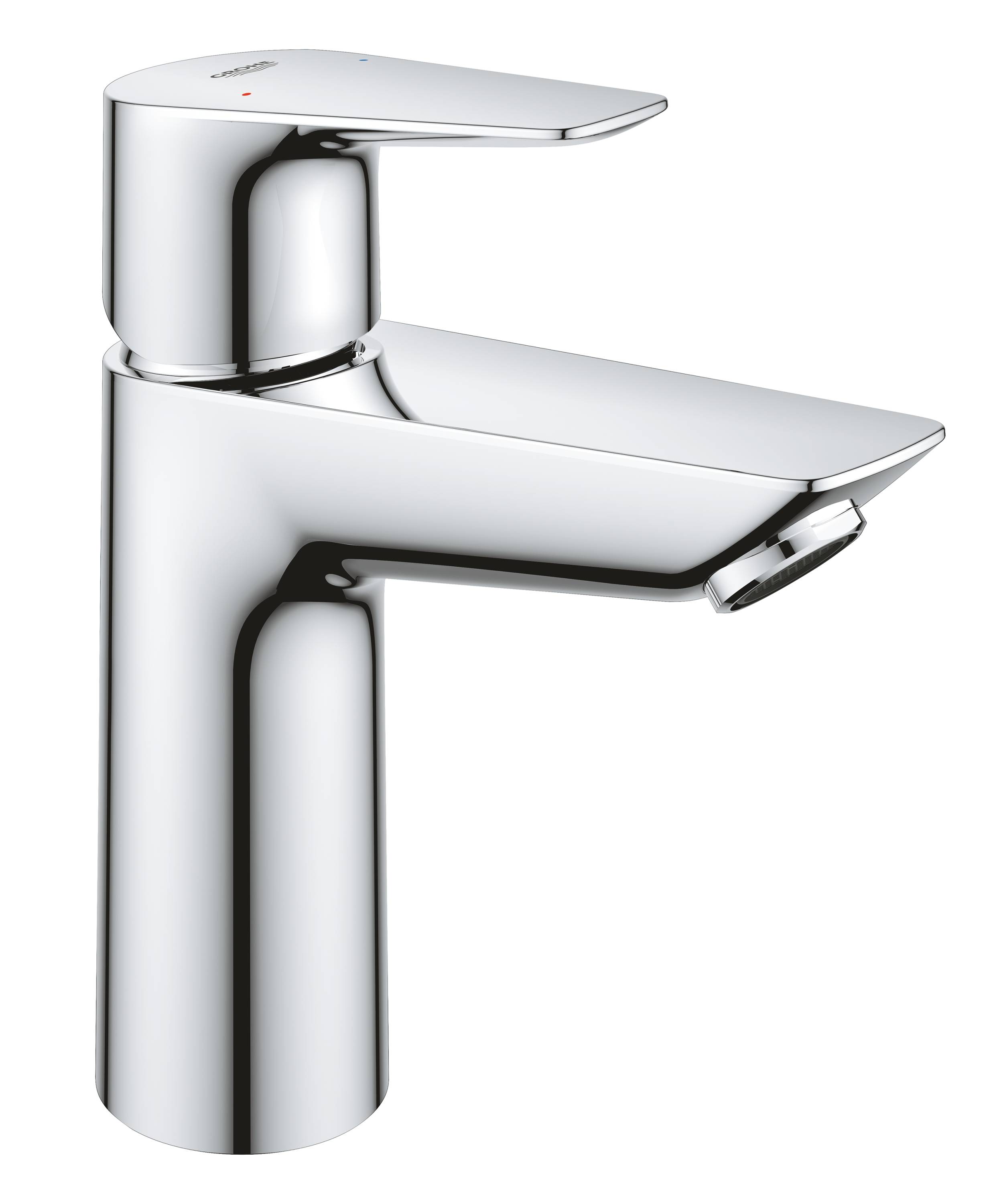 

Смеситель для раковины GROHE BauEdge, гладкий корпус, размер M, хром (23904001), Серебристый, BauEdge