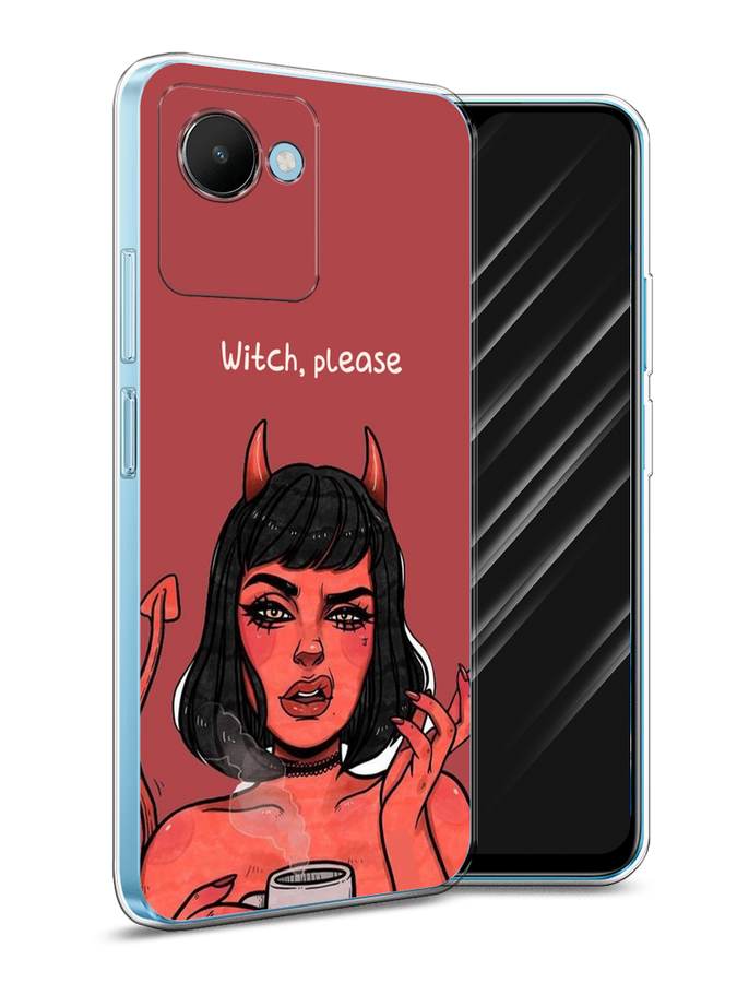

Чехол Awog на Realme C30S 4G "Evil Girl", Красный;черный, 2511650-6