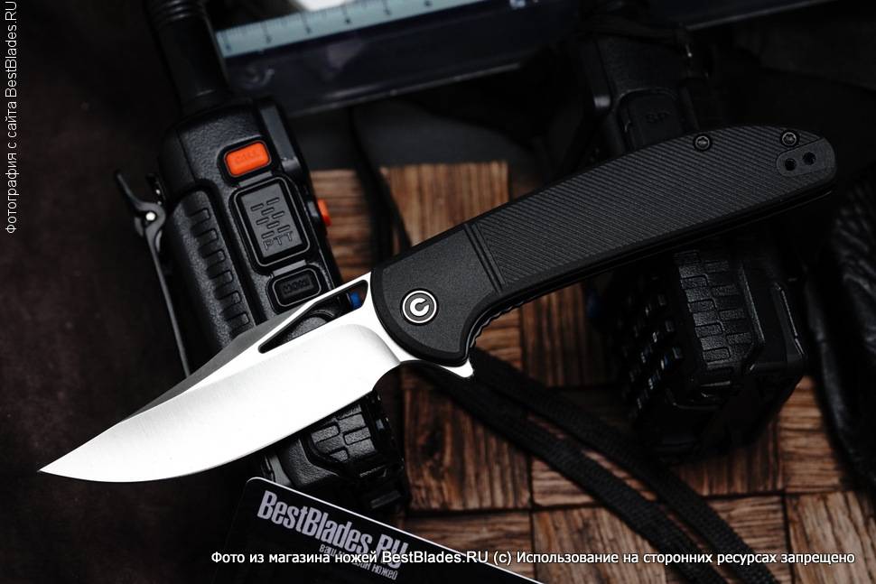 

Складной нож Civivi Mini Ortis C2013b, Черный, Mini Ortis