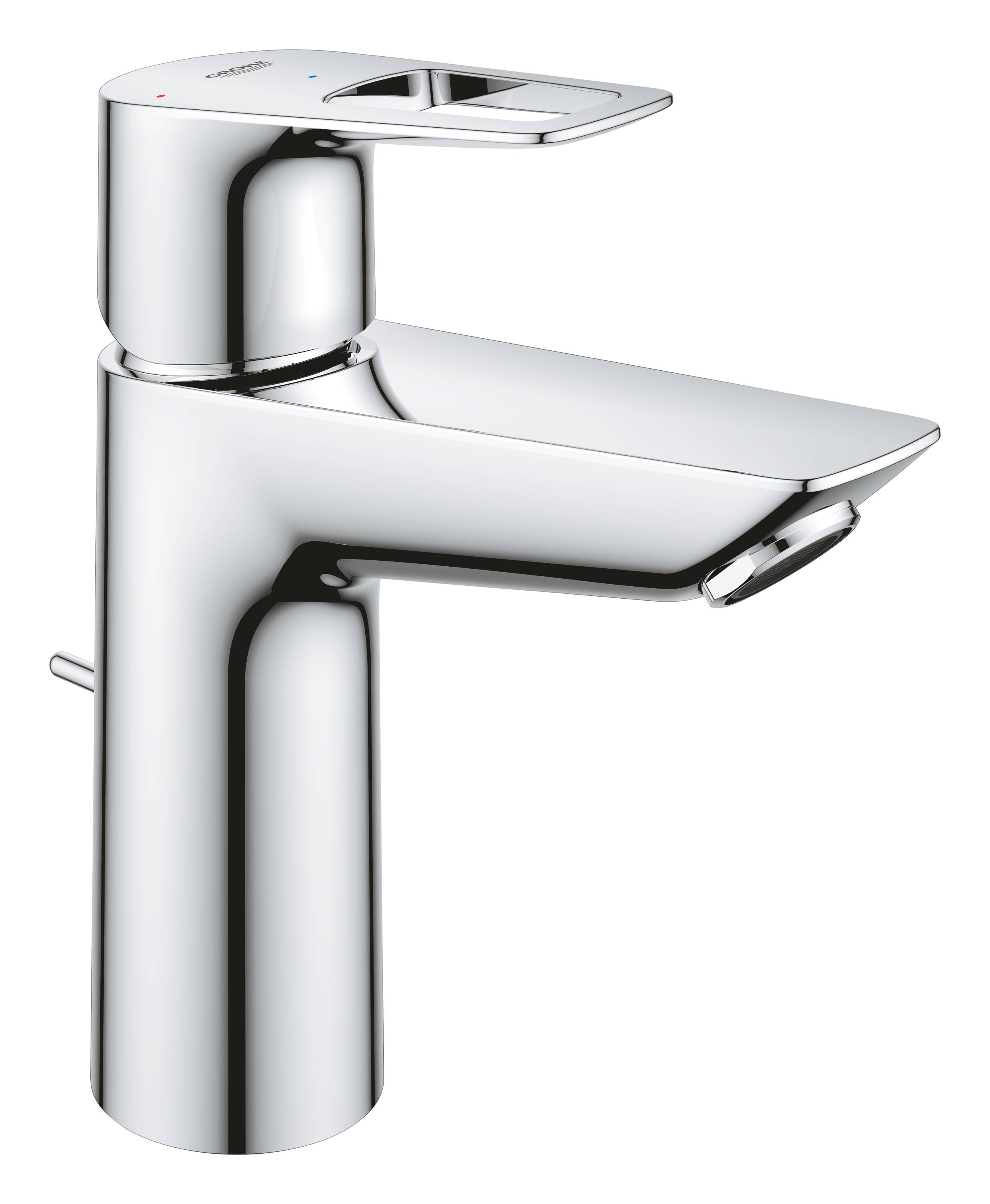 фото Смеситель для раковины grohe bauloop, размер m, хром (23887001)