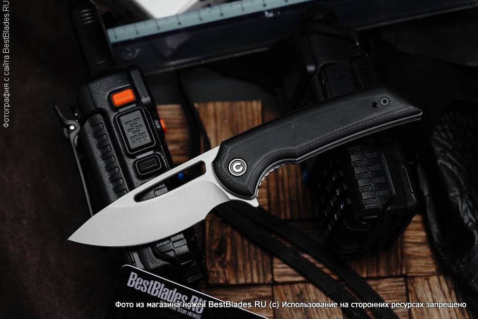 

Складной нож Civivi Odium C2010D, Черный, Odium