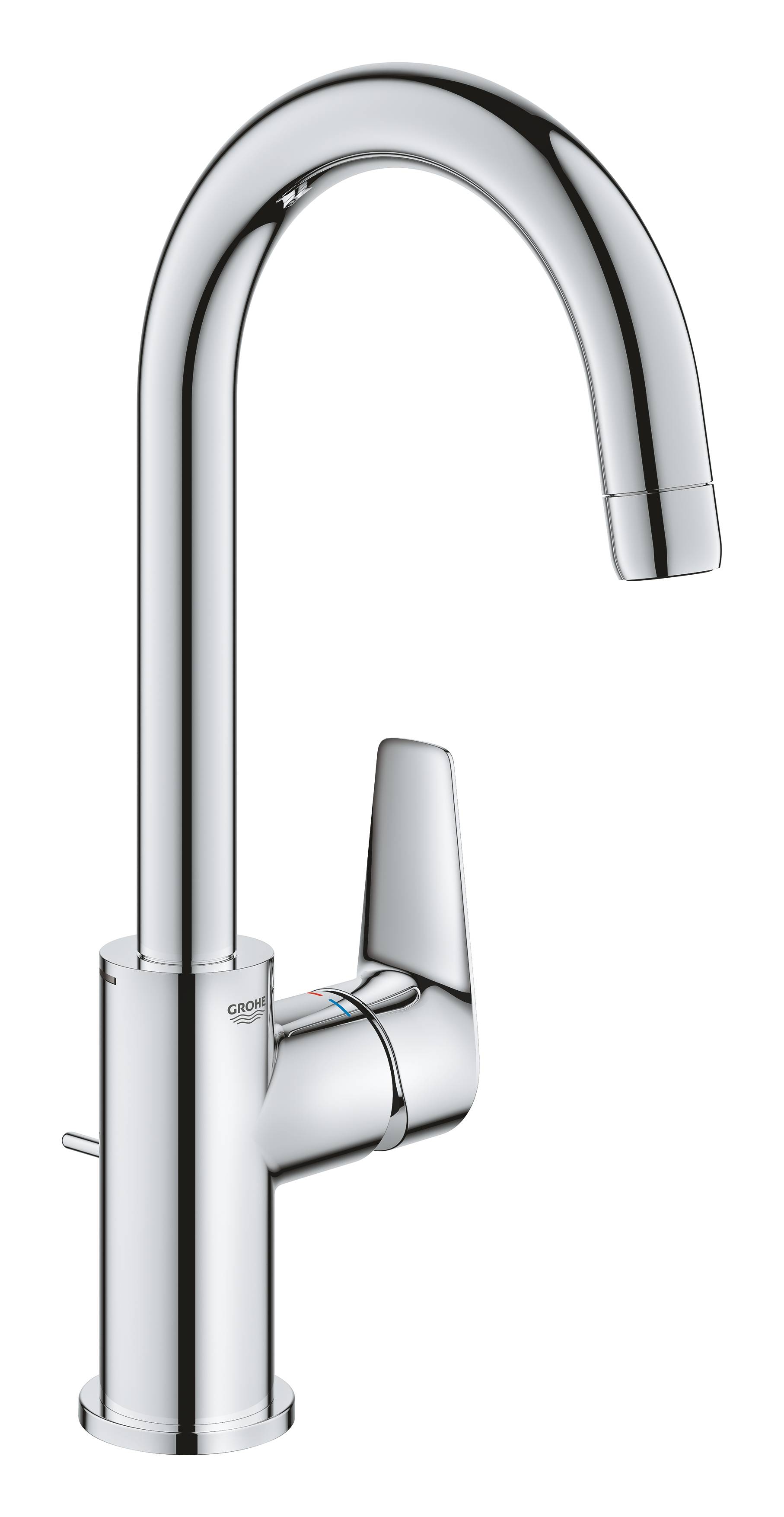 фото Смеситель для раковины grohe bauedge, размер l, хром (23760001)