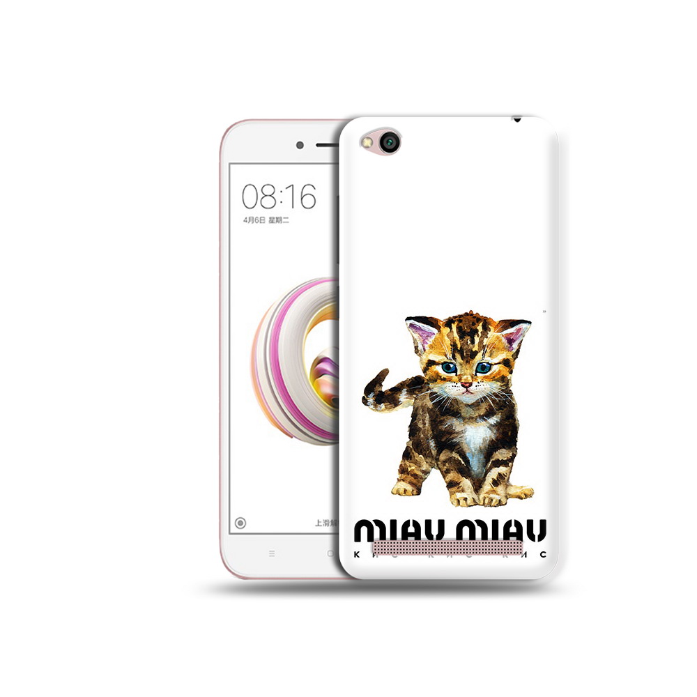 

Чехол MyPads Tocco для Xiaomi Redmi 5A Бренд miau miau (PT227197.319.34), Tocco