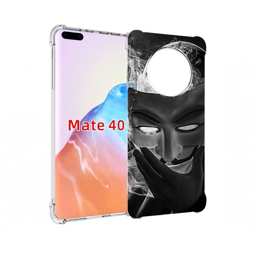 

Чехол MyPads Tocco для Huawei Mate 40 Маска, Прозрачный, Tocco