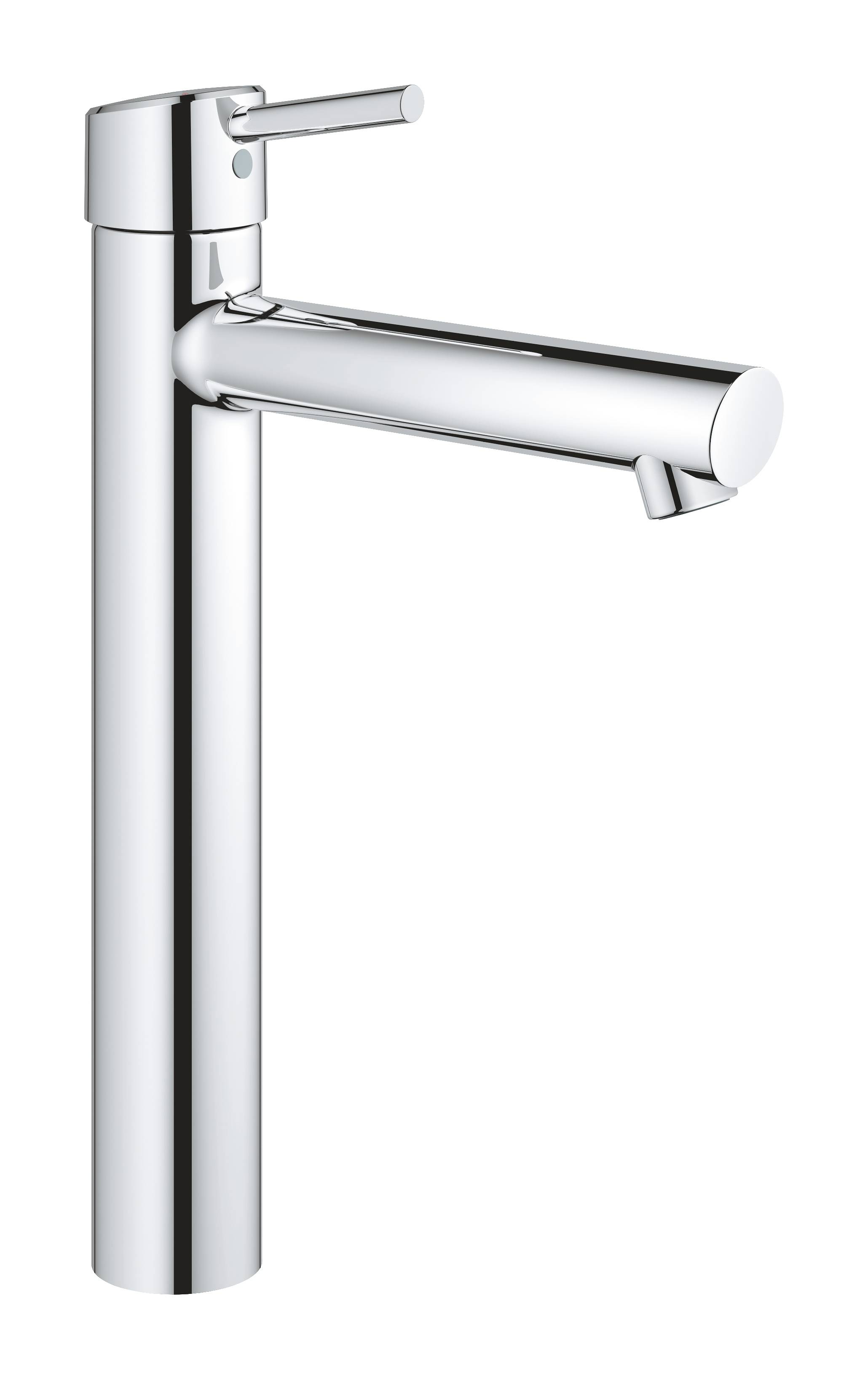 фото Смеситель для раковины grohe concetto однорычажный dn 15 xl-size, хром (23920001)