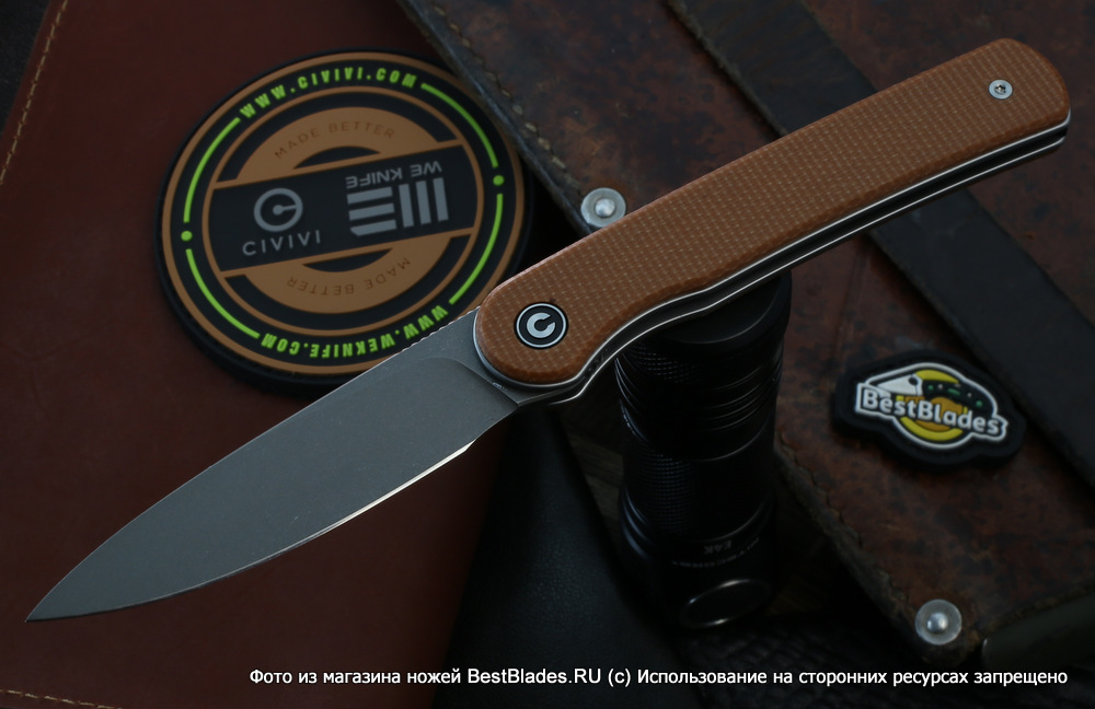 

Складной нож Civivi Stylum C20010B-A, Коричневый, Stylum