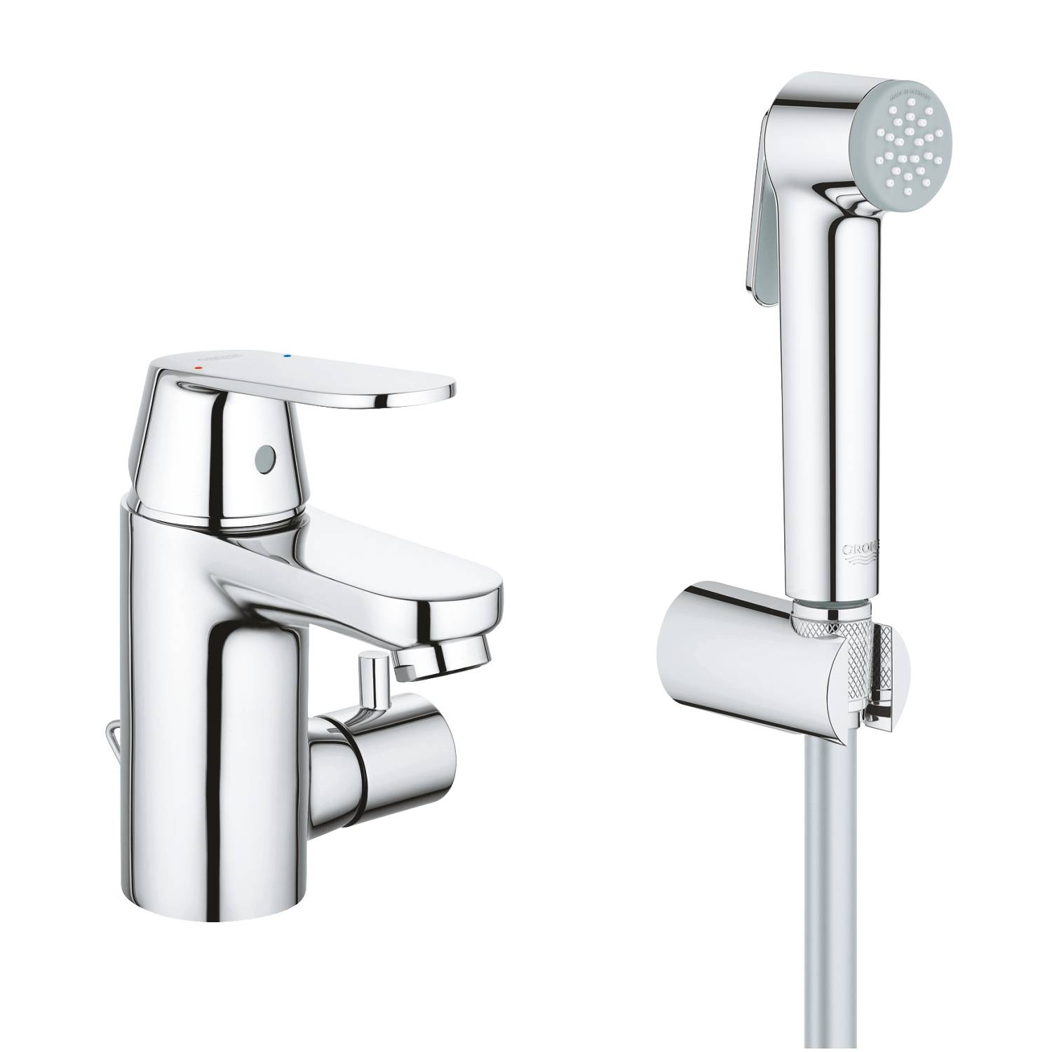 фото Смеситель для раковины grohe dn 15 eurosmart cosmopolitan , хром (23950000)