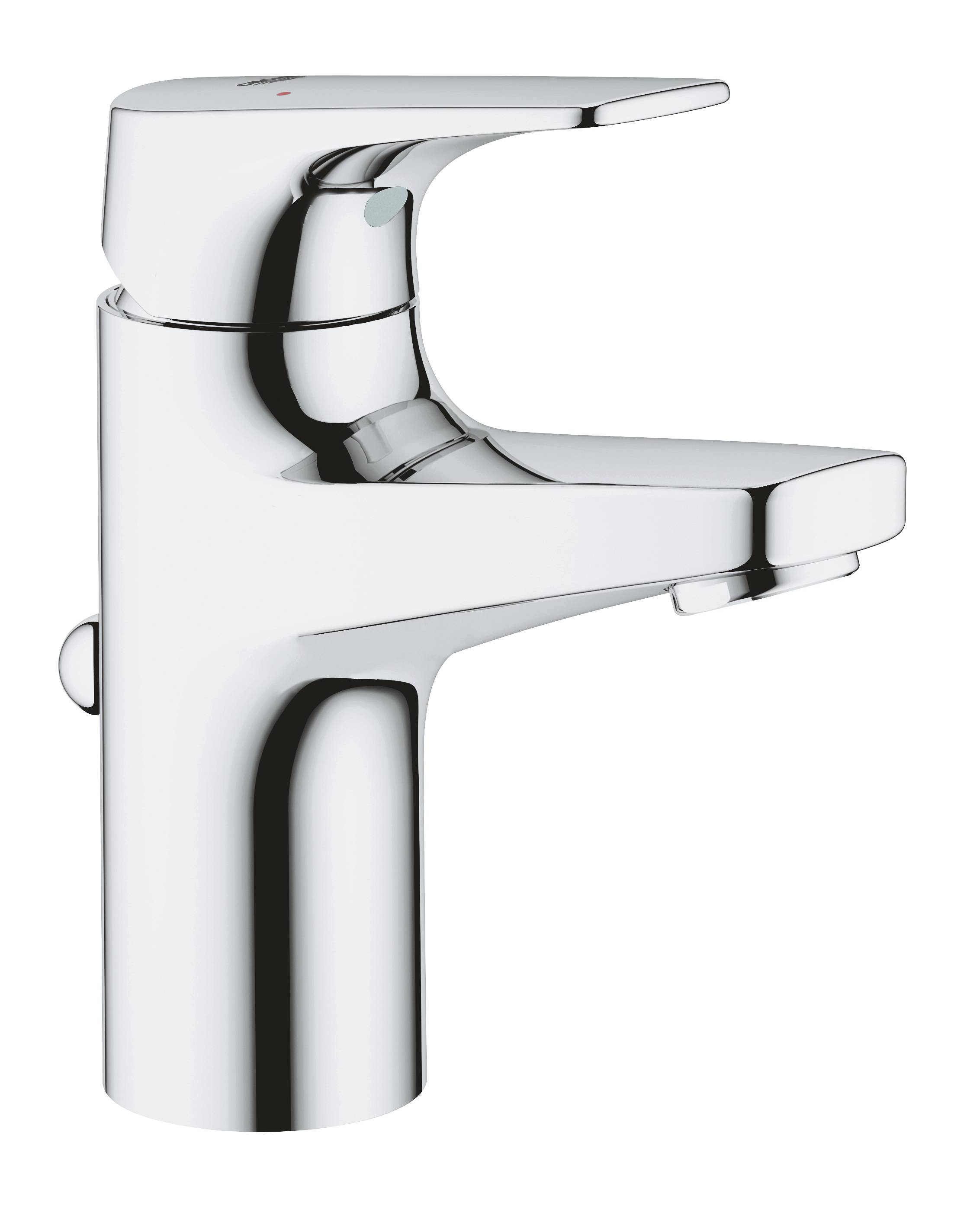 фото Смеситель для раковины grohe bauflow однорычажный, хром (23801000)