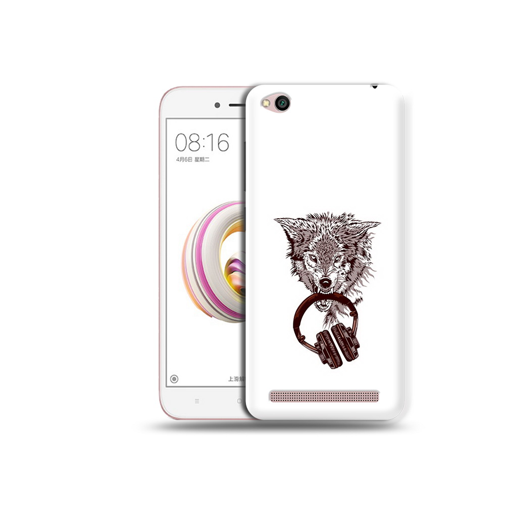 Чехол MyPads Tocco для Xiaomi Redmi 5A дикий волк (PT227197.319.325)