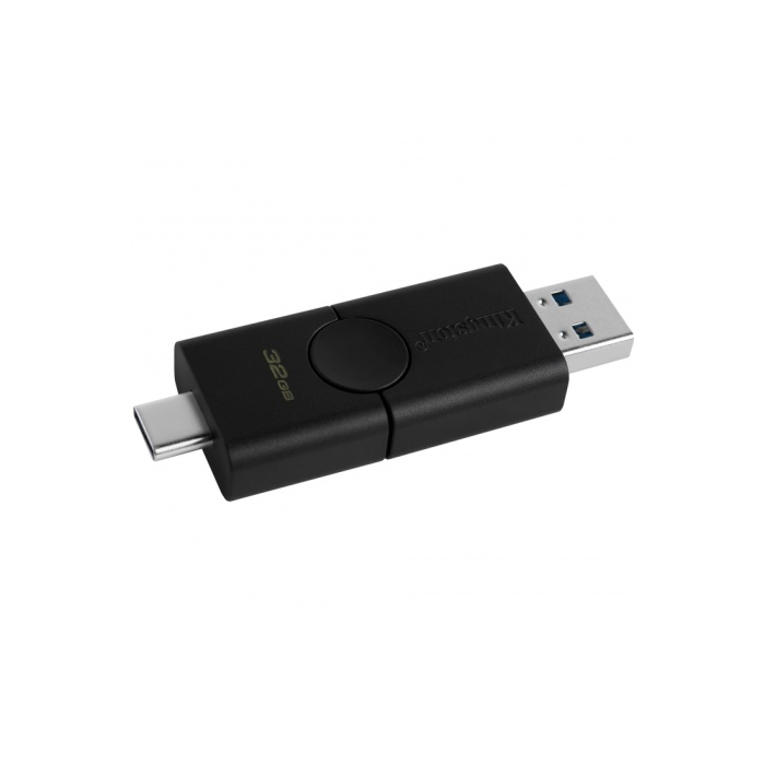 

Флешка Kingston DataTraveler Duo 32ГБ Black (DTDE/32GB), DataTraveler Duo